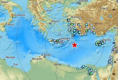 Сильное землетрясение произошло в Восточном Средиземноморье. Его почувствовали на Кипре - evropakipr.com - Кипр - Израиль - Египет