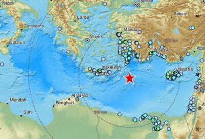 Сильное землетрясение в Восточном Средиземноморье. Его почувствовали на Кипре - russiancyprus.news - Кипр - Израиль - Египет