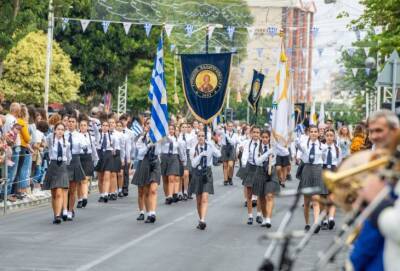 Кипр отпраздновал День Охи. Вопреки дождю (фотоподборка) - cyprusnews.online - Кипр - Греция