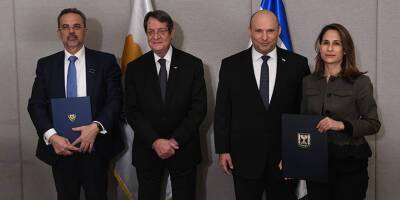 Никосом Анастасиадисом - Нафтали Беннет - Беннет на встрече с президентом Кипра: «Отношения между нашими странами крепче, чем когда-либо» - detaly.co.il - Кипр - Израиль - Греция