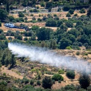 На Кипре массово горят леса - reporter-ua.com - Кипр