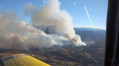 На Кипре вспыхнул лесной пожар - ru.slovoidilo.ua - Кипр - Канада - Украина