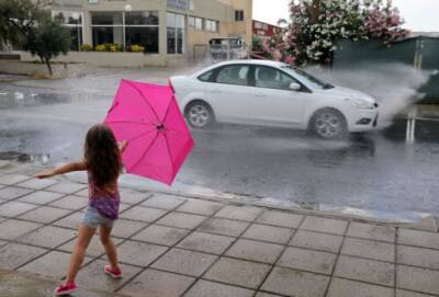 На Кипре введен «желтый» уровень погодной опасности из-за ливней с грозами и градом - cyprusnews.online - Кипр - Никосия - деревня Аракапас
