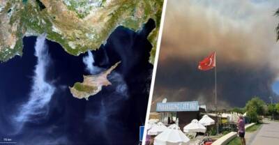Как задыхались курорты Турции: дым от пожара достиг Кипра. Опубликованы фото - reendex.ru - Кипр - Турция - Сша