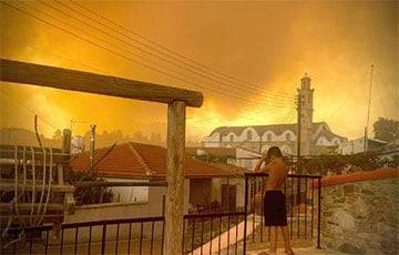 Никос Нурис - Кипр охватили крупнейшие в истории страны лесные пожары - charter97.org - Кипр - Белоруссия - Италия - Греция