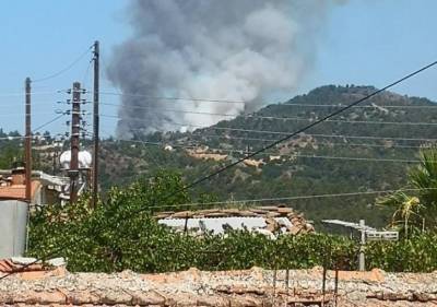 Костас Кадис - В районе Пера-Педи вспыхнул пожар - kiprinform.com