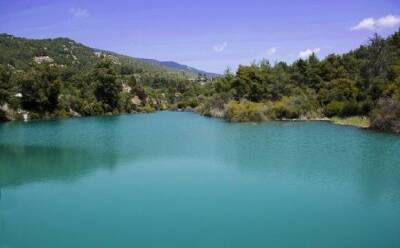 Маршруты ВК: голубое озеро в Тримиклини - vkcyprus.com - Кипр - Лимассол