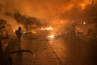 На Кипре всю ночь горела фабрика по утилизации отходов автопрома - cyprusnews.online - Кипр