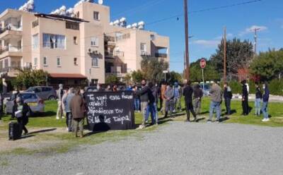 Беженцы из Хлораки провели акцию протеста - vkcyprus.com - Сирия