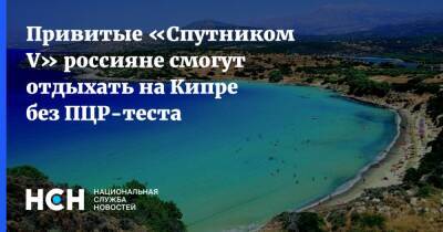 Кипр - Привитые «Спутником V» россияне смогут отдыхать на Кипре без ПЦР-теста - nsn.fm - Кипр - Россия