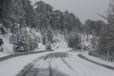 Все дороги, ведущие к горам Троодос, закрыты для всех транспортных средств - rumedia24.com