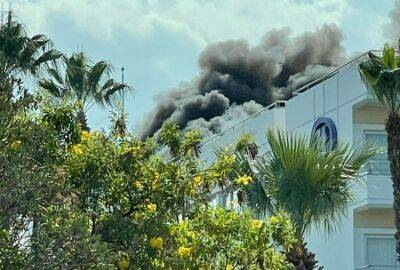 Андреас Кеттис - В столице Кипра загорелся 5-зведочный отель. Огонь потушили до приезда пожарных - evropakipr.com - Кипр - Никосия