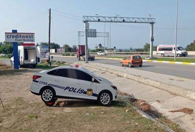 Вдоль дорог на севере Кипра появились картонные полицейские машины - evropakipr.com - Кипр - Турция