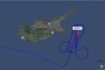 Военный самолет США нарисовал пенис в небе возле Кипра - cyprusbutterfly.com.cy - Кипр - Сша - Сирия