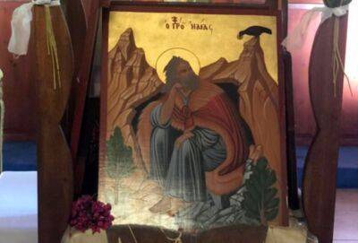 Перед Рождеством из часовни пророка Илии в Тремитусе украли четыре иконы - russiancyprus.news