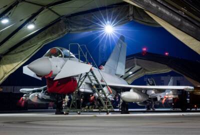 На британскую базу Акротири на Кипре прибыли четыре истребителя «Тайфун». Чтобы защитить Украину - evropakipr.com - Кипр - Украина - Англия