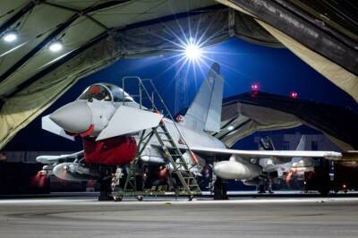 Королевские ВВС направили на Кипр четыре истребителя Typhoon на фоне усиления напряженности вокруг Украины - cyprus-daily.news - Кипр - Россия - Турция - Канада - Украина - Англия - Италия - Испания