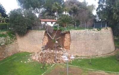 В столице обрушилась часть венецианской стены - vkcyprus.com - Кипр - Никосия - Никосия