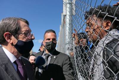 Никос Анастасиадис - Президент Кипра посетил лагерь для беженцев «Пурнара» (фоторепортаж) - cyprusnews.online - Кипр - Никосия - Пакистан - Сирия