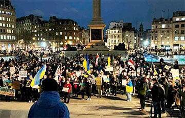 Белорусы Польши, Кипра и Британии организовали большие акции в поддержку Украины - charter97.org - Кипр - Белоруссия - Украина - Англия - Польша