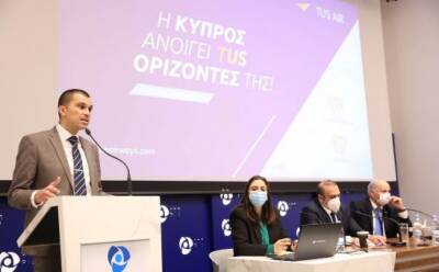 Яннис Карусос - Саввас Пердиос - Кипр планирует расширить авиасообщение - vkcyprus.com - Кипр - Израиль - Китай - Греция - Франция - Брюссель - Париж - Тель-Авив
