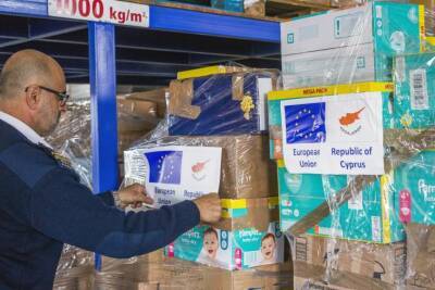 Первая отправка гуманитарной помощи из Кипра на Украину состоится во вторник - rumedia24.com - Кипр - Украина - Лимассол