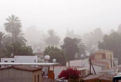 Концентрация пыли в Никосии, Пафосе и Троодосе достигла «красного» уровня - cyprusnews.online - Кипр - Никосия