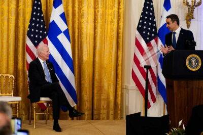 Джон Байден - Джо Байден и премьер-министр Греции Мицотакис обсудили Кипрский вопрос - cyprusbutterfly.com.cy - Турция - Сша - Украина - Греция