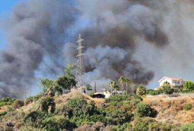 Пожар в Лимассоле: пламя приближается к жилому массиву - cyprusnews.online