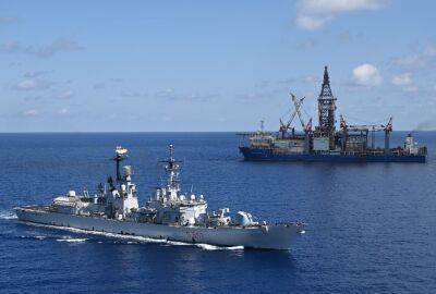 Наталья Пилиду - Эсминец Mimbelli ВМФ Италии появился рядом с буровым судном ENI у берегов Кипра - evropakipr.com - Кипр - Турция - Италия - Стамбул