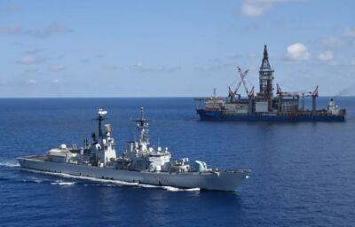 Наталья Пилидис - Итальянский военный корабль на газовом шельфе Кипра - vkcyprus.com - Кипр - Турция - Италия