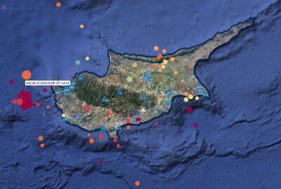 30 августа у берегов Пафоса произошло землетрясение магнитудой 4,3 - evropakipr.com - Кипр - Пафос