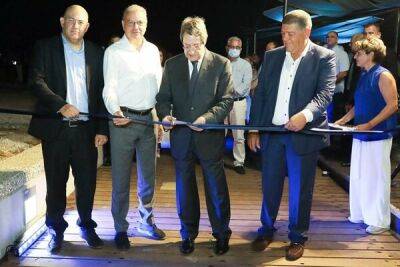 В Протарасе состоялось торжественное открытие обновленной набережной. - cyprusbutterfly.com.cy