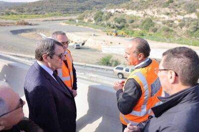 Никос Анастасиадис - Президент Кипра посетил новые проекты в горной местности - cyprusbutterfly.com.cy - Кипр - Президент