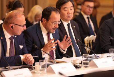 Никос Христодулидис - Президент Кипра презентовал в Париже гуманитарный коридор в сектор Газа - evropakipr.com - Кипр - Франция - Париж - Ларнака - Президент
