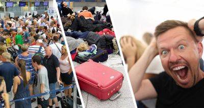 Турист пришел в ярость после того, как работник аэропорта нацарапал очень грубое сообщение на чемодане сына - tourprom.ru - Кипр - Англия - Лондон