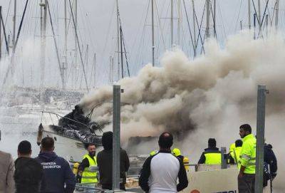 В марине Ларнаки загорелись три прогулочные лодки - evropakipr.com - Кипр