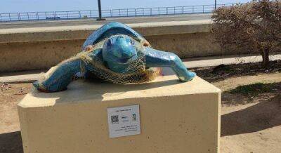 В Лимассоле установили десять скульптур черепах каретта-каретта - cyprusbutterfly.com.cy