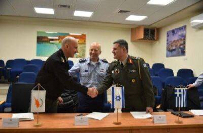 Кипр, Израиль и Греция расширяют сотрудничество в сфере обороны - kiprinform.com - Кипр - Израиль - Греция - Тель-Авив