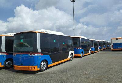 Никос Николаидис - В Лимассол прибыли 150 новых автобусов из Китая - evropakipr.com - Кипр - Китай - Лимассол - Лимассол