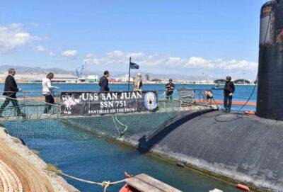 Президент Кипра посетил американскую подводную лодку. Она зашла в порт Лимассола - russiancyprus.news - Кипр - Сша - Лимассол - Los Angeles - Президент - county San Juan