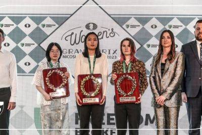 Кристиана Эротокриту - Динара Вагнер - На Кипре завершился решающий этап женского Гран-при FIDE, победу в котором одержала немецкая шахматистка Динара Вагнер - cyprusbutterfly.com.cy - Кипр - Никосия - Германия - Польша - Казахстан - Индия - Президент