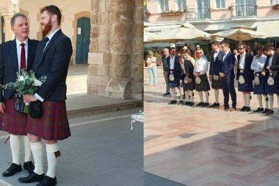 В Ларнаке прошла свадьба в шотландском стиле - cyprusbutterfly.com.cy - Кипр - Шотландия