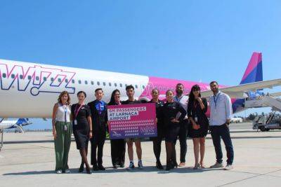 Мария Курупи - Wizz Air празднует 6 миллионов пассажиров в аэропорту Ларнаки - kiprinform.com - Кипр - Лондон - Рим - Прага - Тель-Авив - Копенгаген - Ереван - Джидда