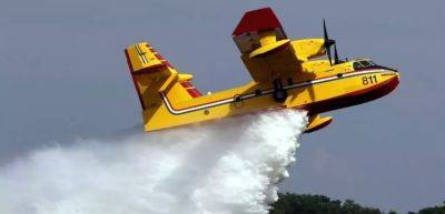Два самолета с Кипра отправлены на борьбу с лесным пожаром в Греции - kiprinform.com - Кипр - Греция - Румыния