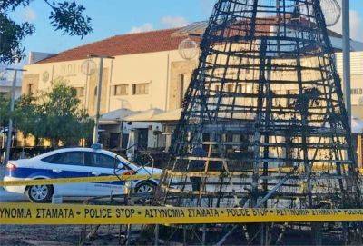 В поджоге главной елки Пафоса подозревают 39-летнего жителя города - evropakipr.com - Кипр
