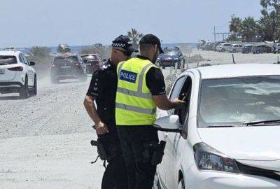 Полиция британских баз усиливает патрулирование на пляже Lady’s Mile и прилегающих к нему дорогах - evropakipr.com - Кипр