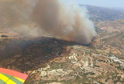 Сильный пожар в регионе Пафоса. Эвакуированы жители деревни Псати - evropakipr.com - Кипр - Иордания - деревня Псати