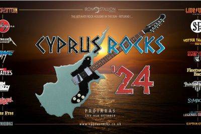 На Кипре пройдет грандиозный рок-фестиваль Cyprus Rocks 24 - cyprusbutterfly.com.cy - Кипр - Англия - Протарас