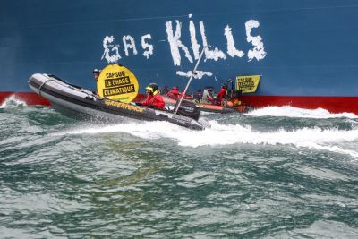Дональд Трамп - Greenpeace заблокировал СПГ-терминал в Бельгии: танкеры изменили курс - kiprinform.com - Москва - Сша - Норвегия - Украина - Евросоюз - Франция - Бельгия